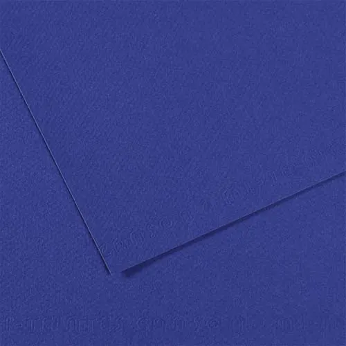 FABRIANO Feuille dessin couleur 50 x 65 cm Tiziano 160g Bleu Danube