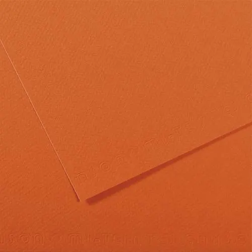 FABRIANO Feuille dessin couleur 50 x 65 cm Tiziano 160g Orange
