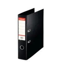 ESSELTE Classeur à levier Standard, A4, 7,5 cm, PP, noir