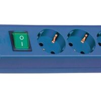 Multiprise brennstuhl « Eco-Line », 3 prises, bleu