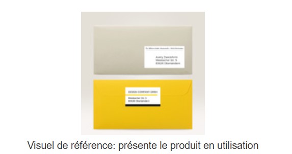 AVERY Boîte de 1400 étiquettes Laser Blanc 99,1X38,1mm L7163-100 – Image 4