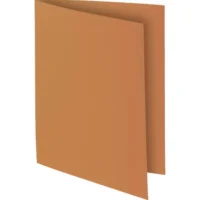 EXACOMPTA Paquet de 100 sous-chemises ROCK'S en carte 80 grammes coloris Havane