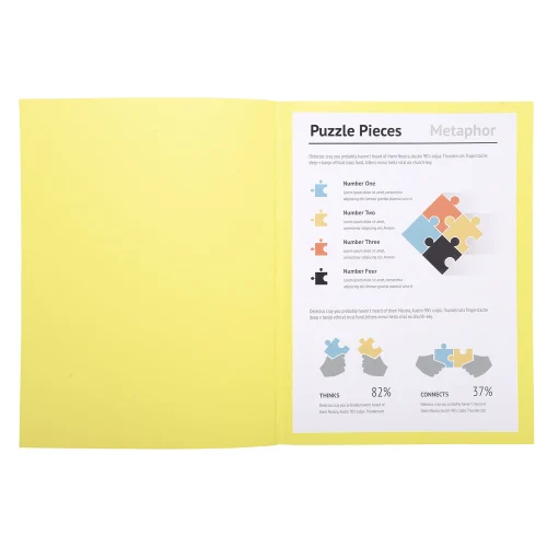 EXACOMPTA Paquet de 100 chemises SUPER 250 en carte 210 grammes coloris Jaune canari – Image 3