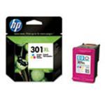 HP 301XL Cartouche d'Encre Trois Couleurs grande capacité Authentique
