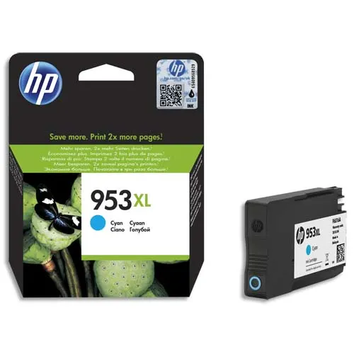 HP 953XL Cartouche d'Encre Cyan grande capacité Authentique – Image 2