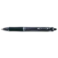 PILOT Stylo bille Acroball Clip plastique, pointe moyenne, coloris Noir