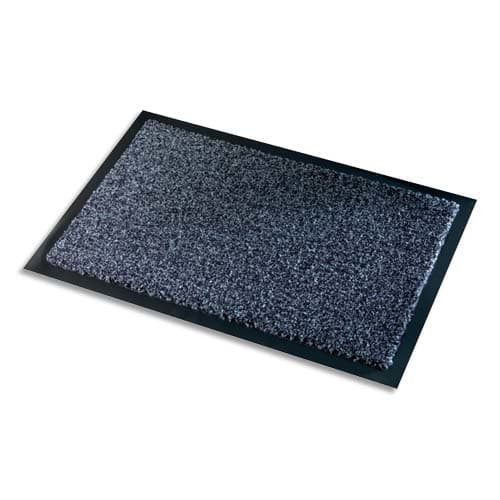 PAPERFLOW Tapis d'accueil intérieur Premium, en polyamide. Coloris Gris. Dim 90 x 150 cm, épaisseur 10 mm