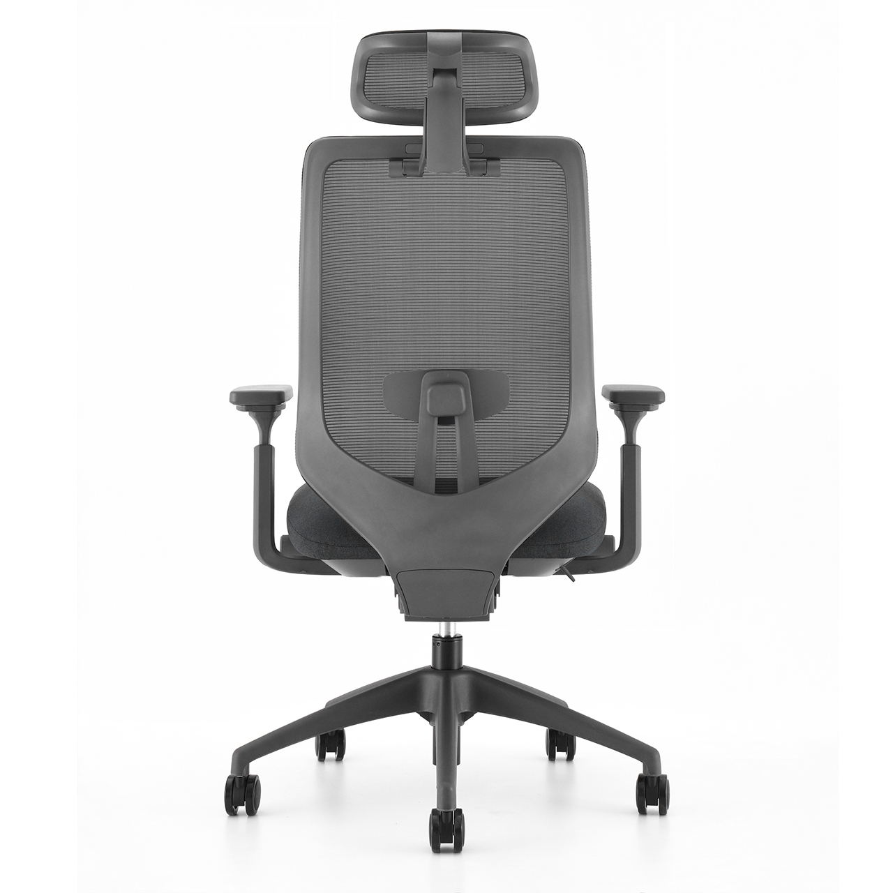 Fauteuil bureautique synchrone Réglable en hauteur par lift (KGS) Structure assise coloris gris, – Image 3