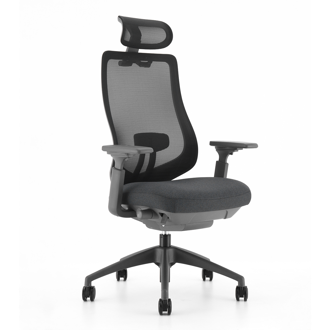 Fauteuil bureautique synchrone Réglable en hauteur par lift (KGS) Structure assise coloris gris, – Image 6