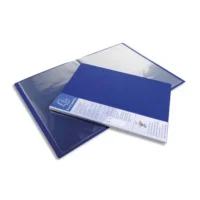 EXACOMPTA Protège-documents UPLINE en polypropylène opaque. 80 vues, 40 pochettes. Coloris Rouge.