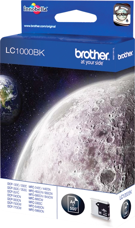BROTHER Cartouche Noire LC1000BK