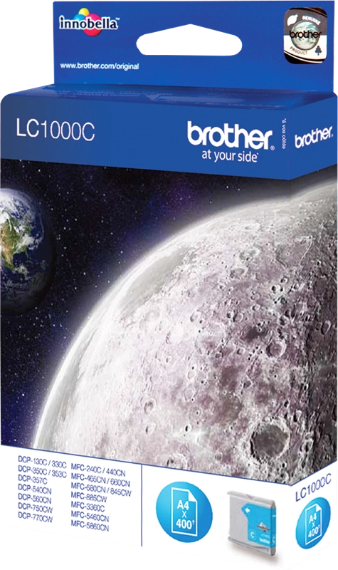 BROTHER Cartouche Cyan LC1000C