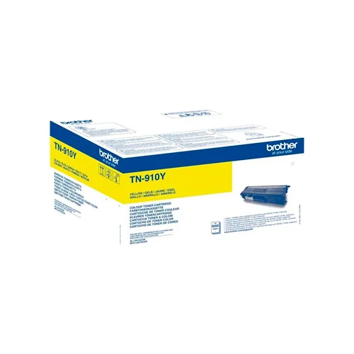 BROTHER Cartouche kit toner Jaune ultra haute capacité TN910Y