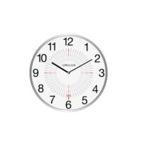 UNiLUX Horloge murale radio-pilotée "OUTDOOR", argent