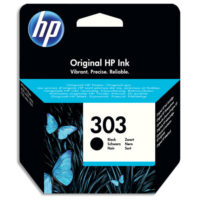 HP 303 Cartouche d'Encre Noire Authentique