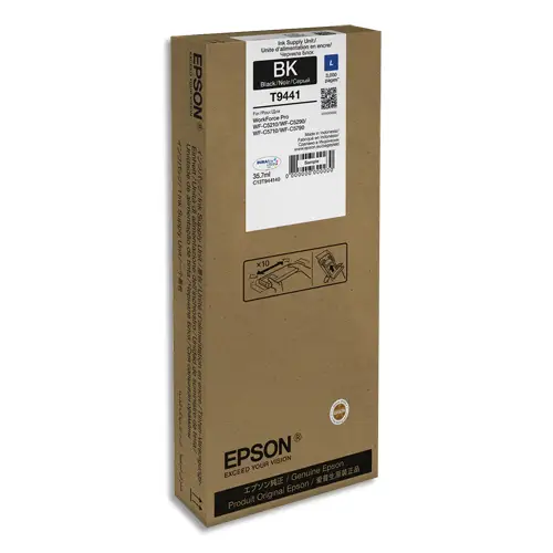 EPSON Cartouche Jet d'Encre Black L WF-C52xx / WF-C57xx Series - C13T944140