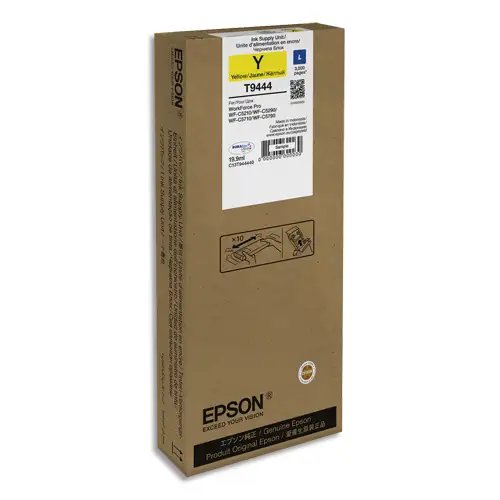 EPSON Cartouche Jet d'Encre Yellow L WF-C52xx / WF-C57xx Series - C13T944440