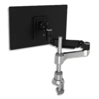R-GO TOOLS Bras pour écran Caparo 4 Support, ressort à gaz, 0-9 kg, réglable, argenté RGOVLCA4SI