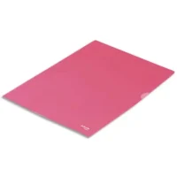 ESSELTE Boîte de 100 pochettes-coin Copy Safe Rouge en polypropylène 11/100e