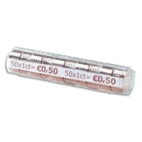 RESKAL Boîte de 100 étuis à Monnaie The Container pour pièces 0,01 E, contient 50 pièces FA62272