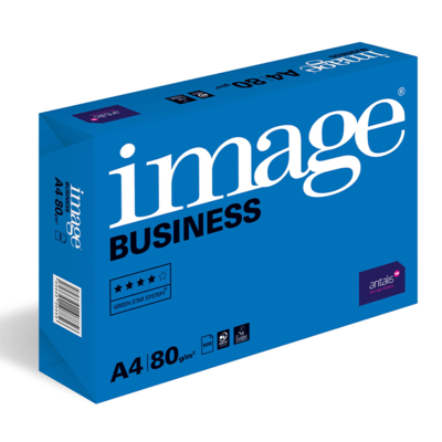 Papier copieur Image Business blanc, 80g/m2, 210mm x 297mm(A4), 70 % PEFC Certified, Carton de 5 ramettes de 500 feuilles – Image 7