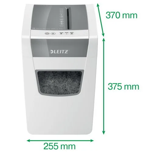 LEITZ Destructeur de documents IQ Slim Home Office P-4 coupé croisée 4x28mm 10 feuilles 23 L 80010000 – Image 5