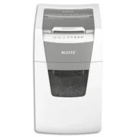 LEITZ Destructeur de documents IQ Auto+ Office P-4,coupe croisée,4x28mm,150 feuilles,44 litres,80130000