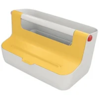 LEITZ Boîte de rangement Cosy, L214 x H196 x P367 mm, jaune