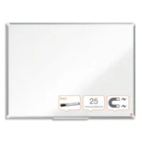 NOBO Tableau blanc émaillé Premium Plus, 1200 x 900 mm