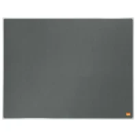 NOBO Tableau d'affichage en feutre Impression Pro - 600 x 450 mm - gris - 1915219