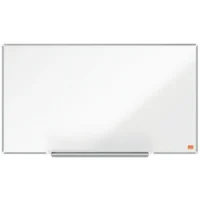 NOBO Tableau blanc en acier laqué Impression Pro magnétique 710 x 400 mm - Blanc - 1915253