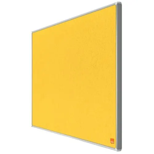 NOBO Tableau d'affichage Widescreen en feutre Impression Pro - 1220 x 690 mm - jaune - 1915431 – Image 2