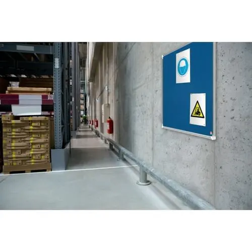 NOBO Tableau d'affichage en feutre Premium Plus - 1500 x 1200 mm - bleu - 1915191 – Image 3