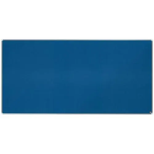 NOBO Tableau d'affichage en feutre Premium Plus - 2400 x 1200 mm - bleu - 1915193
