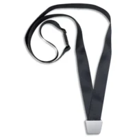 AVERY Boîte de 10 tours de cou recyclés avec clip No-TwistTM. Dimensions L44 x l2 cm. Coloris Noir