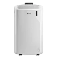 DELONGHI Climatiseur mobile PAC EM77 2100W, gaz naturel R290, (lxpxh cm): 34,5x42,5x70. Blanc