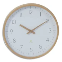 ALBA Horloge murale 30 cm cadran bois
