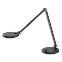 UNILUX Lampe de bureau led Eyecaring Everest noir. Anti-éblouissement. Variateur d'intensité et couleur