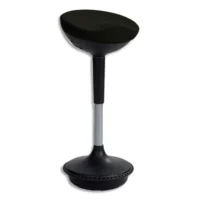 ALBA Tabouret STOOLY MOVE UP diam 35 cm ergonomique. Hauteur variable, siège en mousse rembourré en tissu