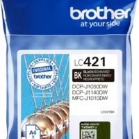 BROTHER Cartouche jet d'encre noir LC421BK