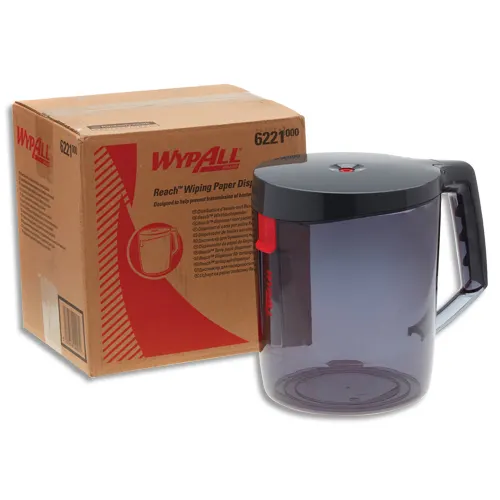 WYPALL Distributeur portable de bobines blanches ou bleues à dévidage central – Image 2
