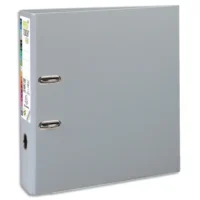 EXACOMPTA Classeur à levier en polypro PREMTOUCH dos de 8cm, coloris gris foncé