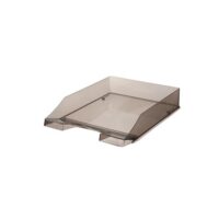 ESSELTE Corbeille à courrier EUROPOST - Gris fumé - L25,4 x H6,10 x P35 cm