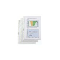 HETZEL pochettes perforées Top Qualité, format A4, en PP,