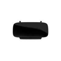 TORK Couvercle pour poubelle Image Design, 50 l, noir couvercle Image design, accessoire pour poubelle Image Design, matériau: plastique / system-ID: B1 dimensions: (L)345 x (P)224 x (H)38 mm (460015)