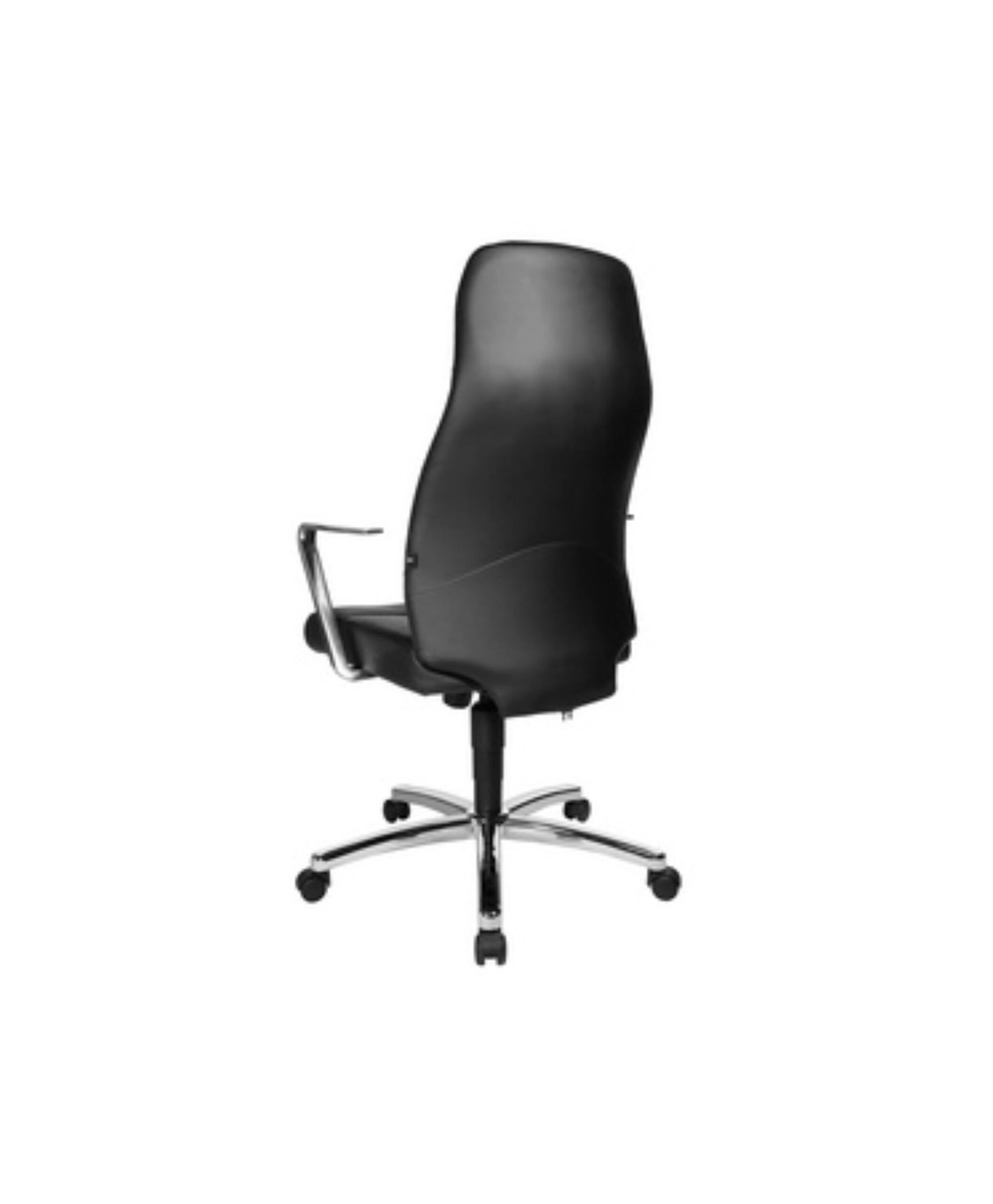 Fauteuil de direction "Chairman 70", cuir, noir – Image 3