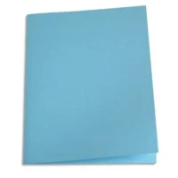Paquet de 250 sous-chemises papier 60 grammes coloris Bleu clair PERGAMY