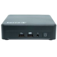 TERRA PC-Micro 6000 SILENT GREENLINE slim vPro Modèle de processeur Intel® Core™ i5-1250P Processor (12M Cache, up to 4.40 GHz; vPro) Système d'exploitation Windows 11 Pro