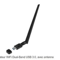 LogiLink Adaptateur WiFi Dual-Band USB 3.0, avec antenne