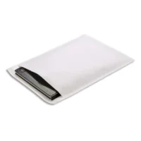 Paquet de 10 pochettes matelassées en kraft Blanches bulles format 24 x 33 cm